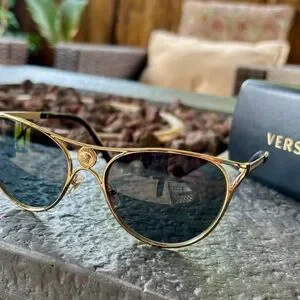 Versace | Accessories | Designer Womens Versace Gold Frame  display picture 1